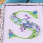 Decorative Monogram Letter